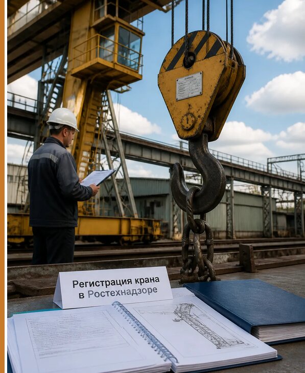 Регистрация крана в Ростехнадзоре в Урае от 15632 р. | Авеста ОТиПБ