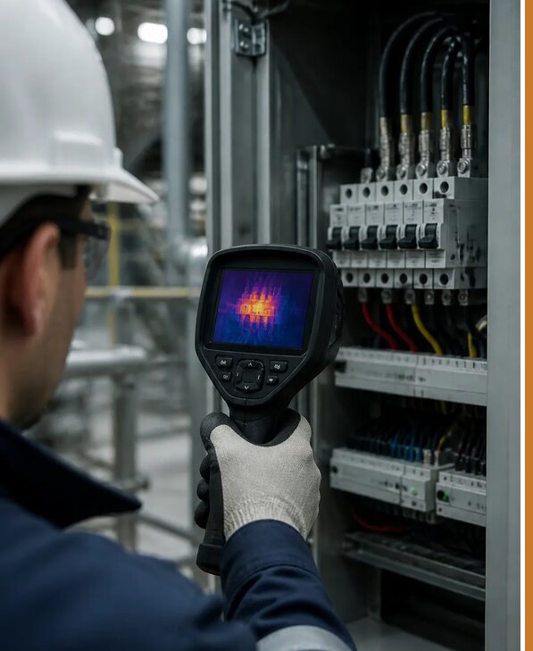 Тепловой контроль оборудования в Урае для безопасности работ